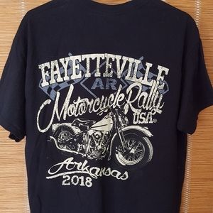 Motorcycle rally Fayetteville Arkansas 2018 Teessh